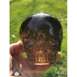 SMOKY QUARTZ SKULL