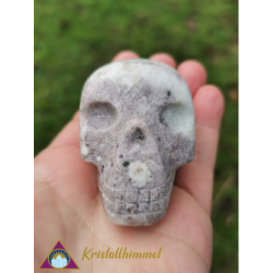 SKULL OF PINK TOURMALINE IN...