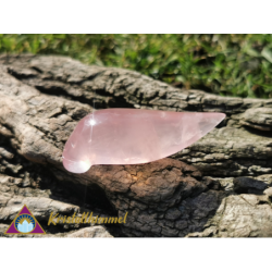 STAR ROSE QUARTZ SKULL