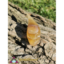 FLUORITE SKULL