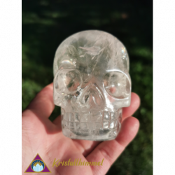 CLEAR QUARTZ SKULL