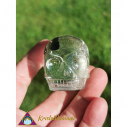 CLEAR QUARTZ SKULL