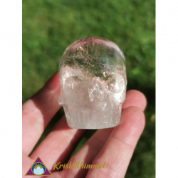 CLEAR QUARTZ SKULL