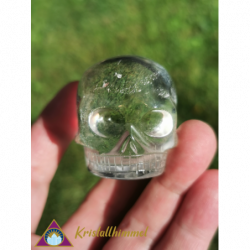 CLEAR QUARTZ SKULL