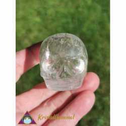 CLEAR QUARTZ SKULL