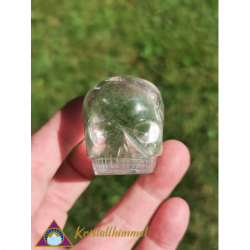 CLEAR QUARTZ SKULL