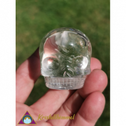 CLEAR QUARTZ SKULL