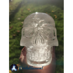 CLEAR QUARTZ SKULL