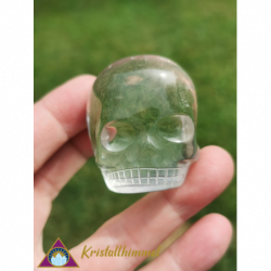 CLEAR QUARTZ SKULL