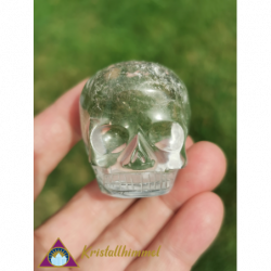 CLEAR QUARTZ SKULL