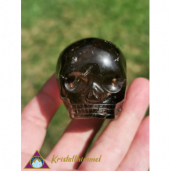 SMOKY QUARTZ SKULL