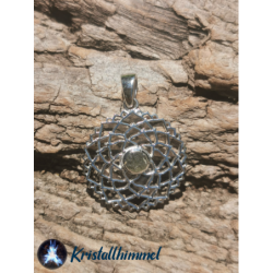 CHAKRA SILVER PENDANT WITH...
