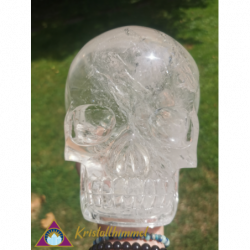 CLEAR QUARTZ SKULL