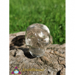 CLEAR QUARTZ SKULL