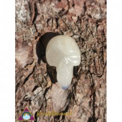 FLAT SKULL OF DUMORTIERITE...