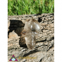 FLAT ELESTIAL SMOKY QUARTZ...