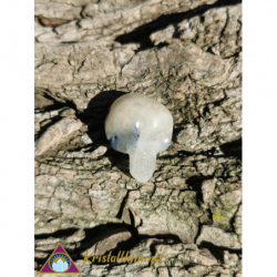 FLAT SKULL OF DUMORTIERITE...