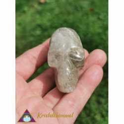 LODOLITE LAYER QUARTZ SKULL