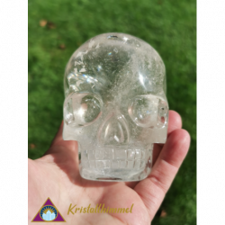 CLEAR QUARTZ SKULL