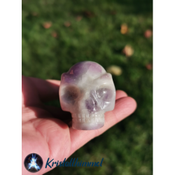 CHEVRONAMETHYST SKULL