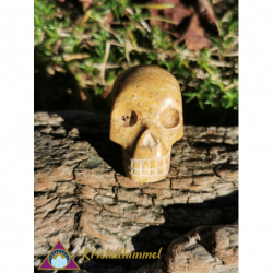 TRAVERTINE SKULL