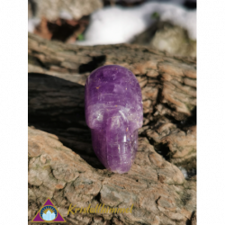 AMETHYST QUARTZ SKULL